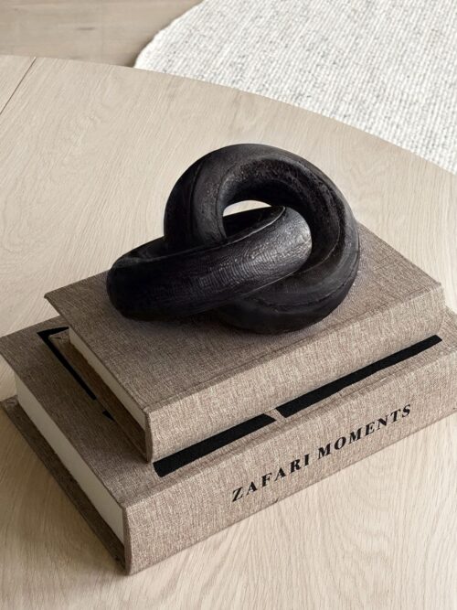 Dekoration Mono Knot Black