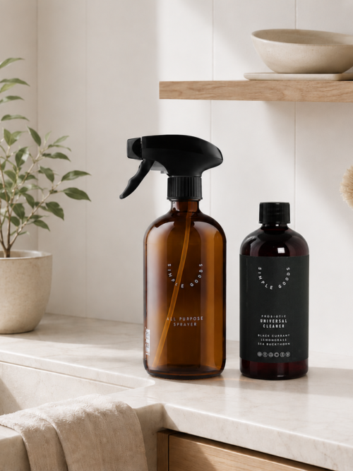 Sprayflaska + koncentrat allrengöring  🌱 Lemongrass / Black current