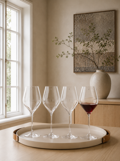 Vinglas Grace Transparent 4-p