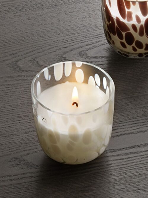 Doftljus Baby Oyster White
