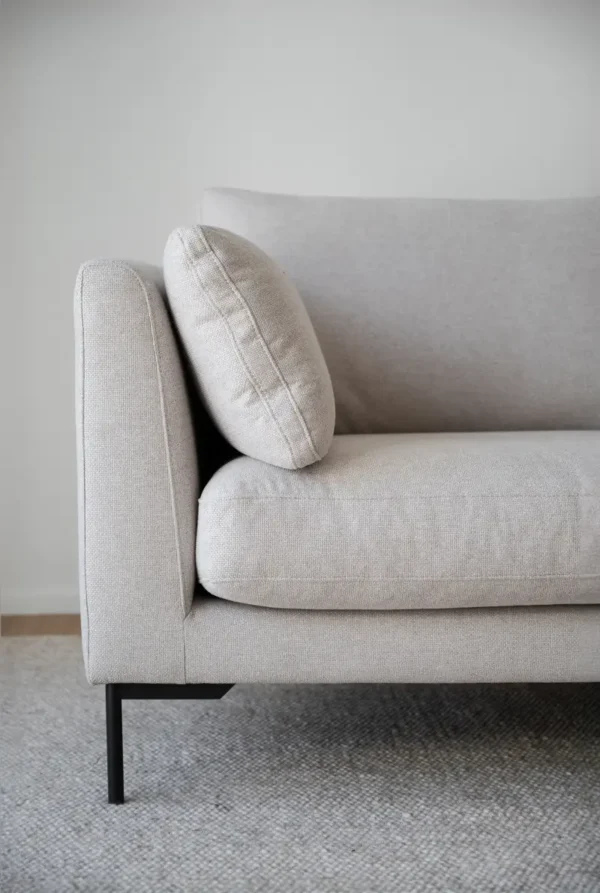 Soffa Corwin 2,5sits Ljusbeige