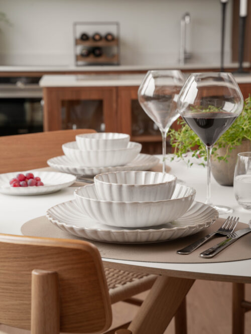 Mattallrik Dahlia Sand 4-p