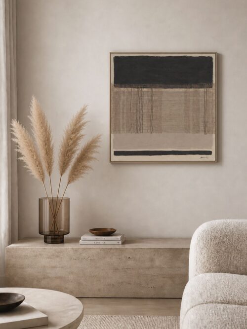 Canvas Endless Moment 1 (svart) 65x65
