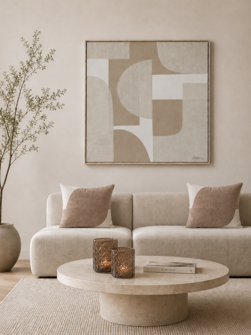 Canvas Symbolic Emotion 90x90