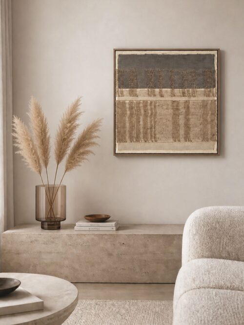 Canvas Endless Moment 2 (brun) 65x65