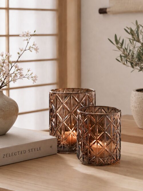 2-pack Ljuslyktor Zephyr Amber