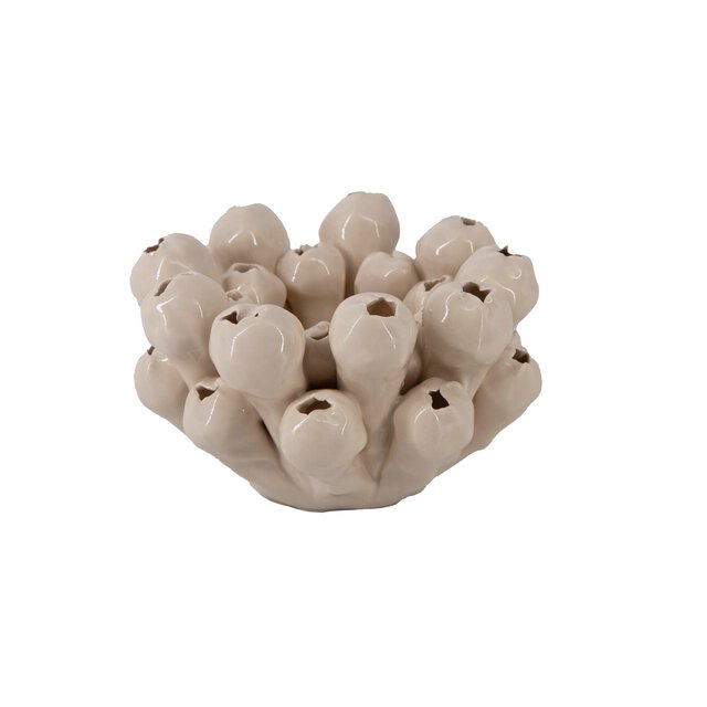 Ljuslykta Marano beige