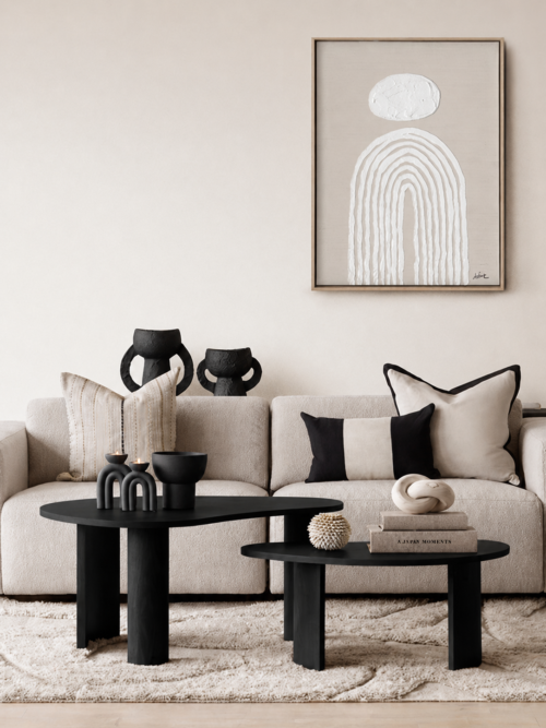 Soffbord Valencia Svart set/2