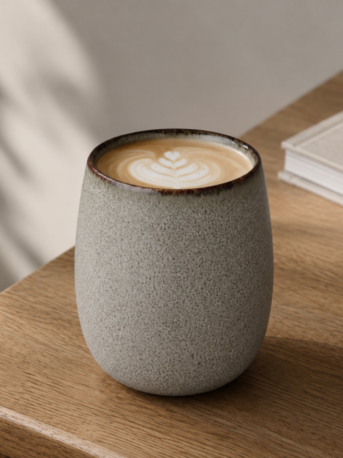 Lattemugg Amera 2-p grå ☕️