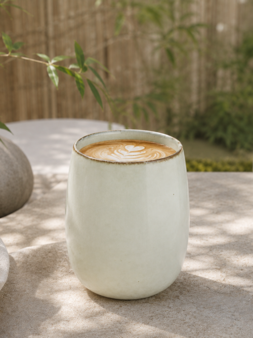 Lattemugg Amera 6-p sand ☕️