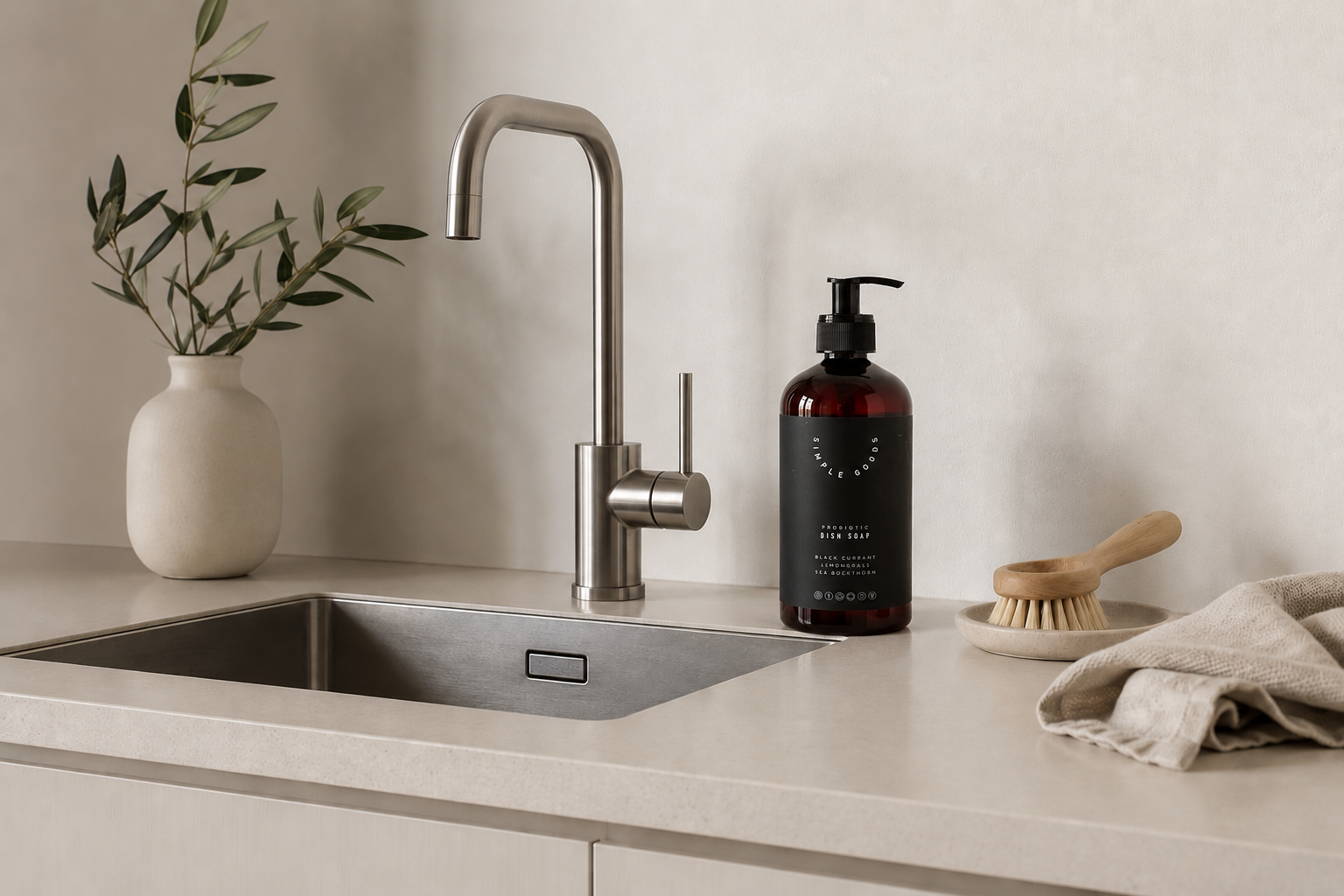Diskmedel natur Lemongrass / Black current