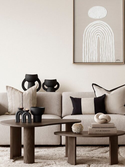 Soffbord Valencia Brun set/2