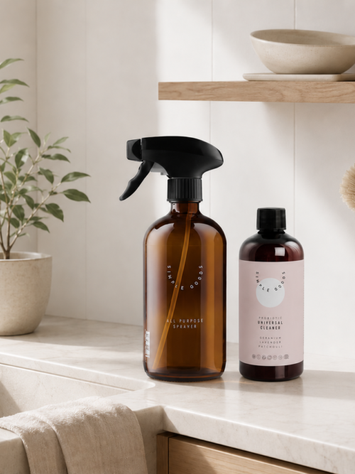 Sprayflaska + koncentrat allrengöring  🌱 Geranium / lavendel