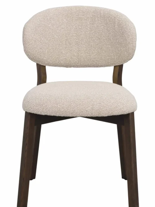 Matstol Patterson 2-p beige/vitpigmenterad