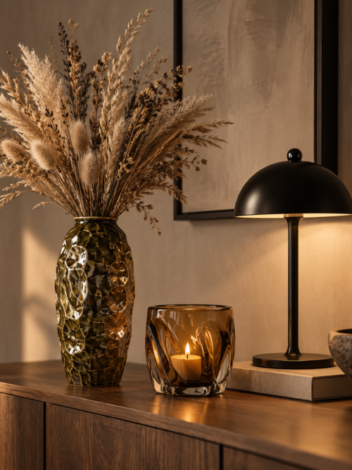 Ledlampa Julie svart